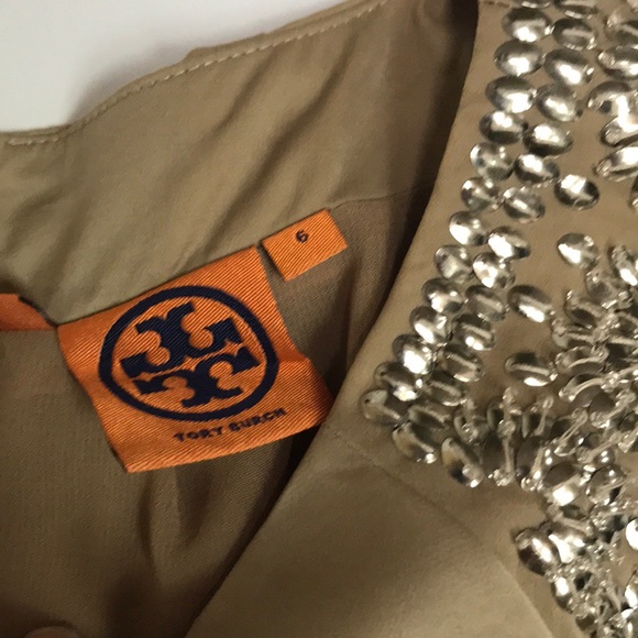 Tory Burch Beaded Oleander Shift Dress - Picture 4 of 8